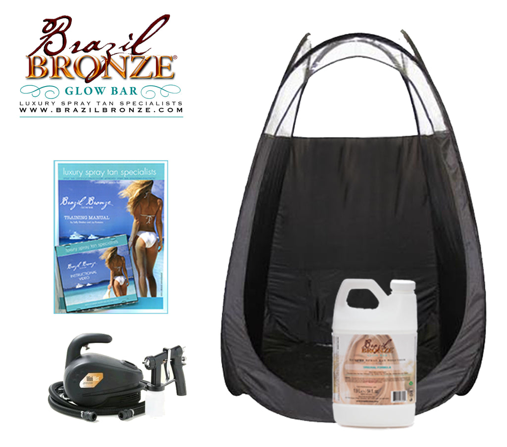 spray tan tent Pkg. #1 Portable Spray Tan Starter Kit