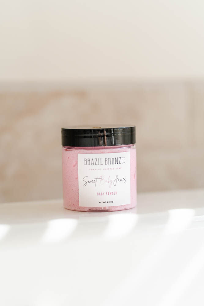 Sweet Baby James- Foaming Whipped Soap Baby Powder