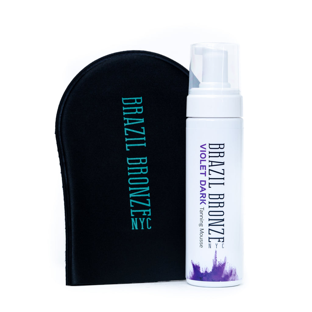 (5) Violet Tanning Mousse and Mitts